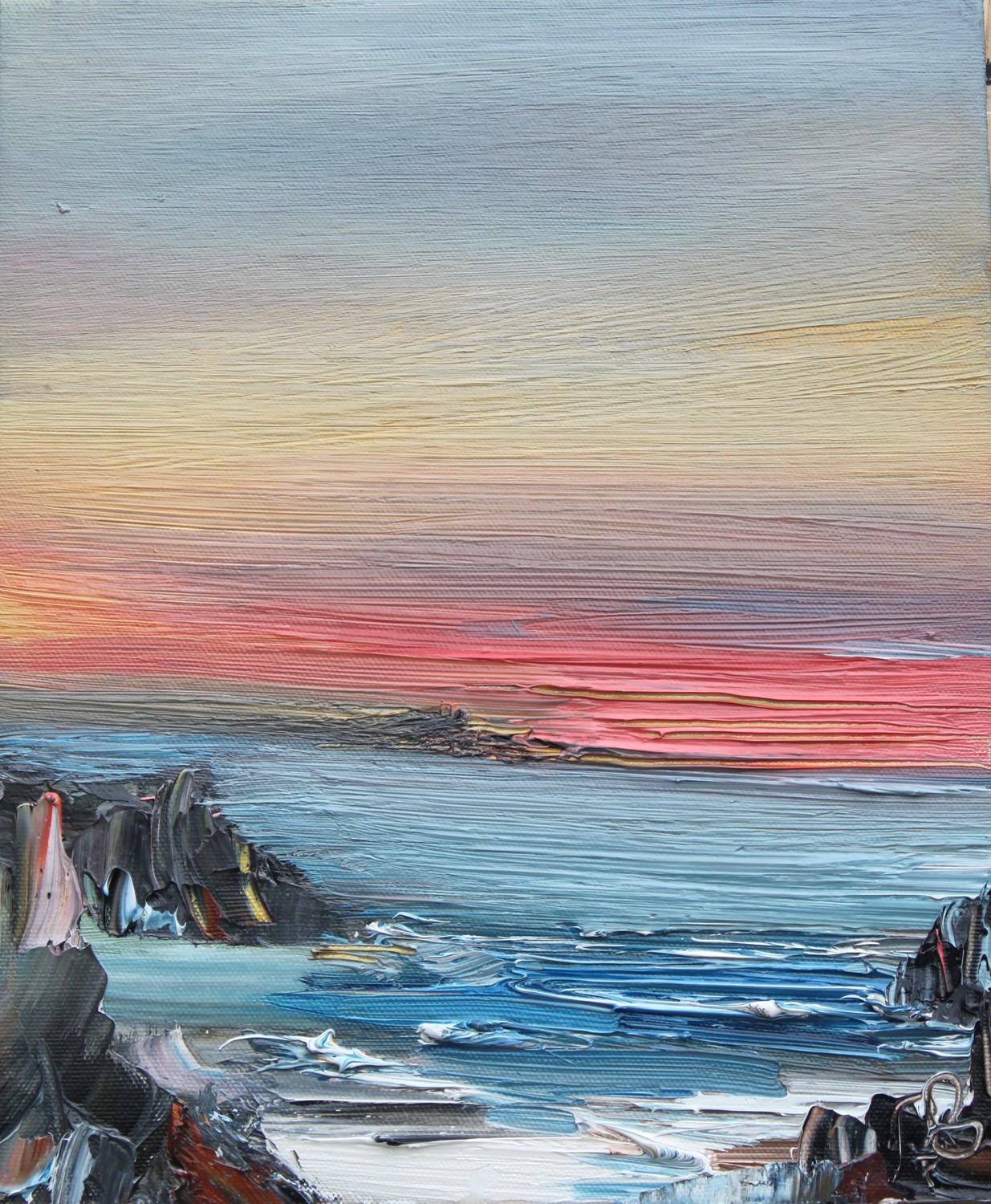 'Sliced Rocks' by artist Rosanne Barr